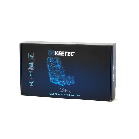 Univerzální karbonové vyhřívaní sedadel 12V, Keetec, CSH 2