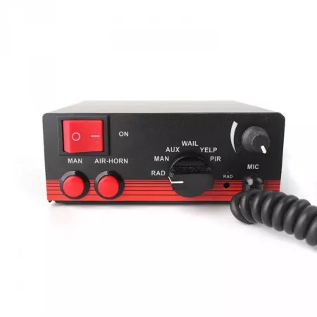 Výstražná siréna s mikrofonem 12V, 24V, 11Ohm, 100W, SIR-1105