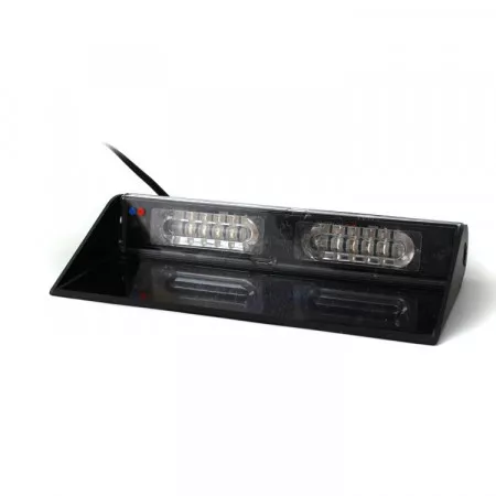 Výstražné LED světlo interiérové 12 LED, 12V - 24V, červené - modré, MMAX12-RB