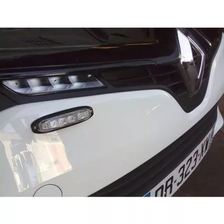 Výstražné LED světlo s homologací exteriérové 6 LED, 12V - 24V, oranžové, 911X6-A