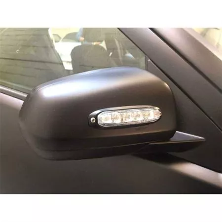 Výstražné LED světlo s homologací exteriérové 6 LED, 12V - 24V, oranžové, 911X6-A