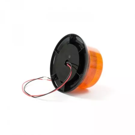 Výstražný LED maják pro pevnou montáž, 11V - 110V, 3LED, oranžový, B16SAE-3B-A