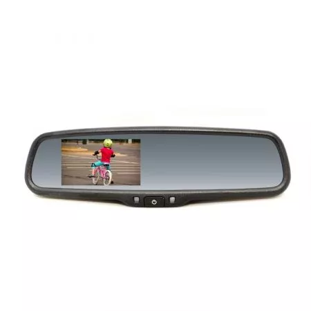 Zpětné zrcátko s monitorem pro Citroen, Nissan, Opel, Peugeot, Porsche, Renault, RM LCD VW